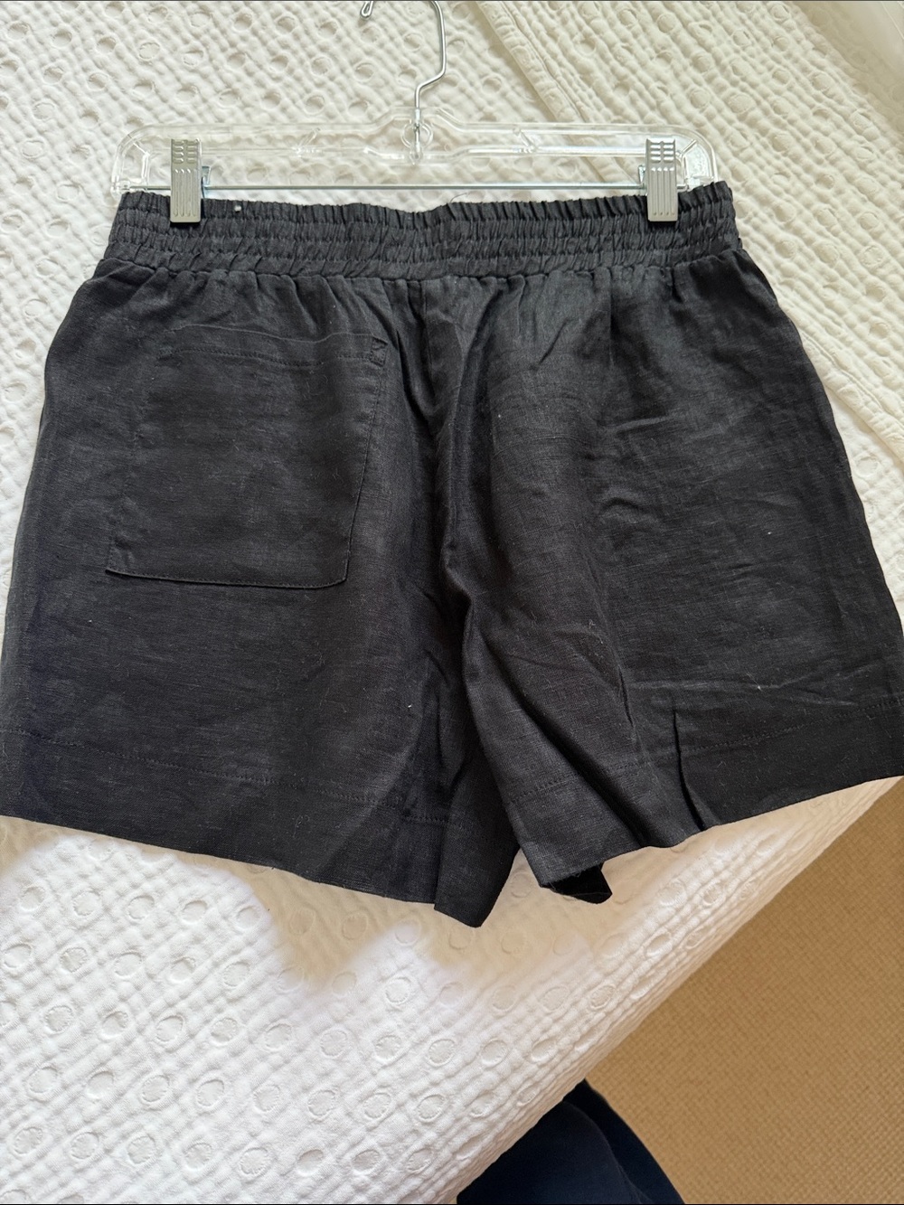 Tuckernuck Black Linen Elena Shorts, Small, NWT - Picture 2 of 4